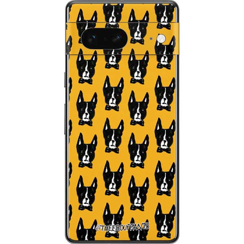 Bouffants and Broken Hearts Boston Terrier Pixel Skins